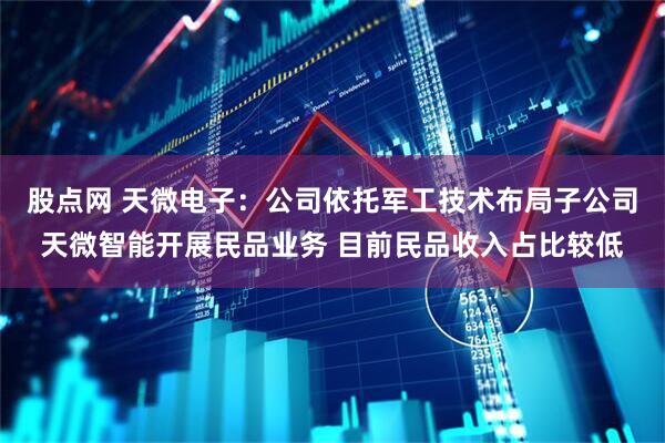 股点网 天微电子:公司依托军工技术布局子公司天微智能开展民品业务 目前民品收入占比较低